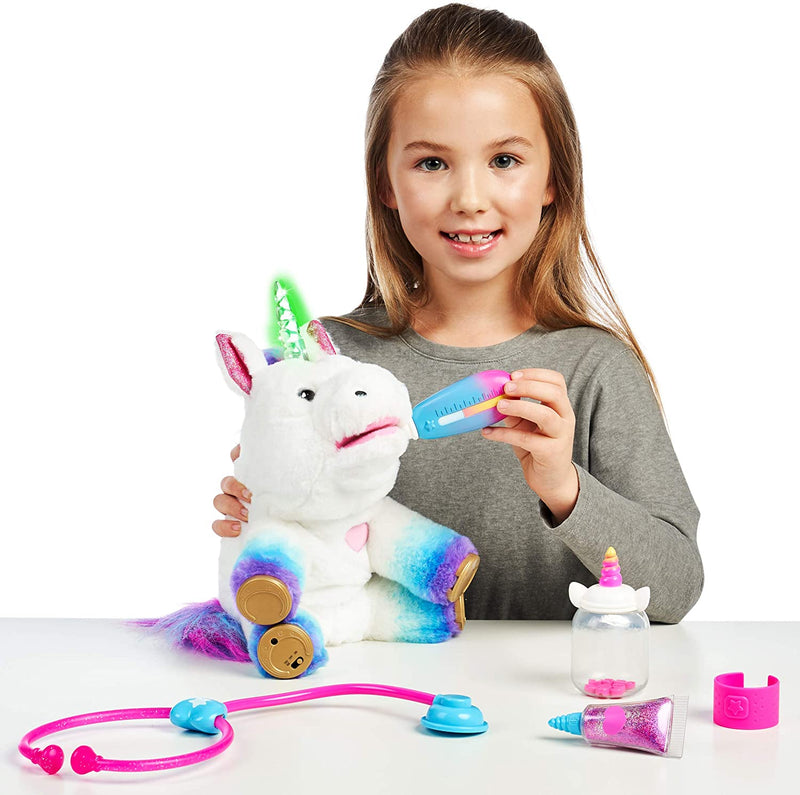Little Live Rainglow Unicorn Vet Set Toys & Games Moose Toys