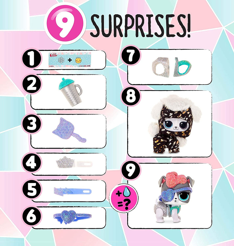 L.O.L. Surprise! Fluffy Pets Winter Disco Series with Removable Fur Toys & Games LoL Surprise