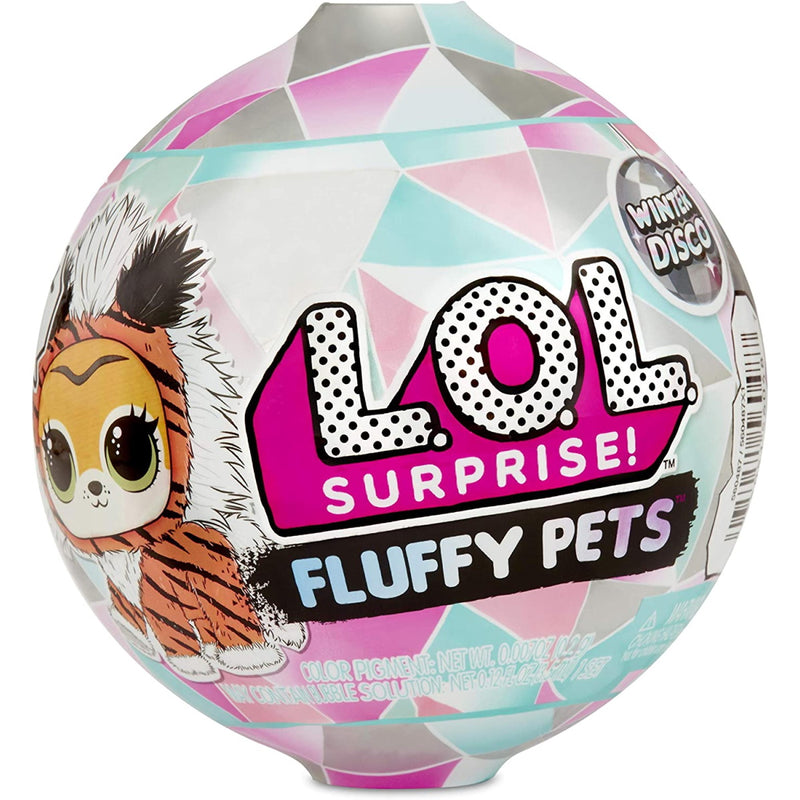L.O.L. Surprise! Fluffy Pets Winter Disco Series with Removable Fur Toys & Games LoL Surprise