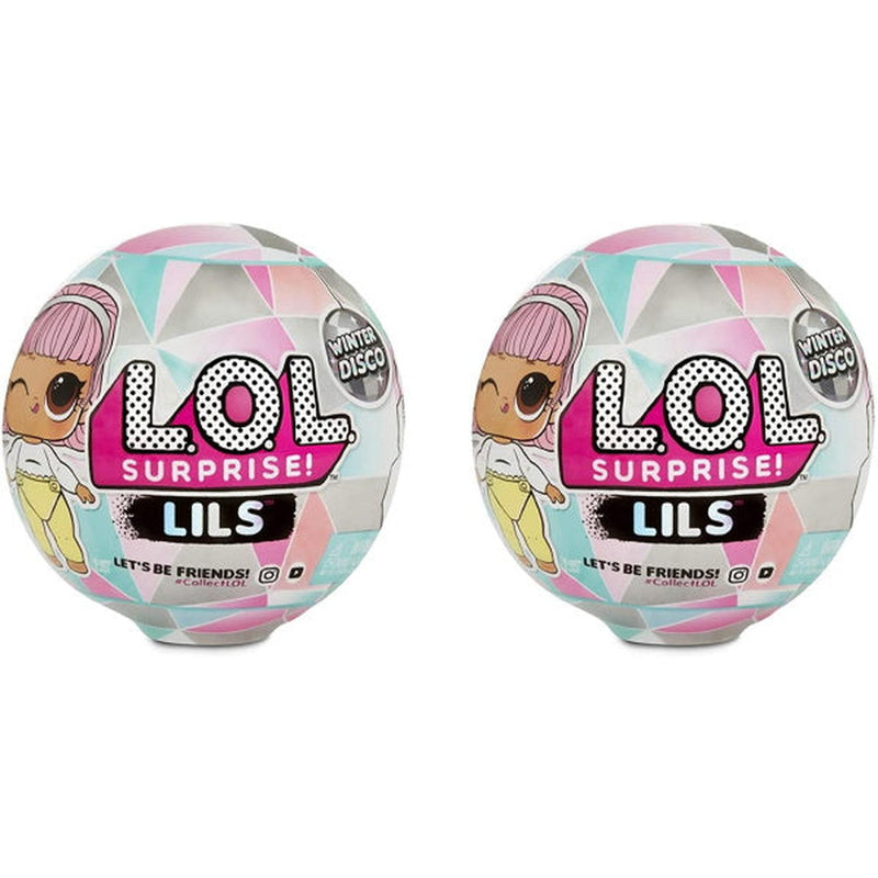 L.O.L. Surprise! Lils Winter Disco Series with 5 Surprises - 2 Pack Toys & Games LoL Surprise