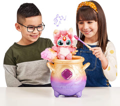 Magic Mixies Magical Misting Cauldron with Interactive 8 inch Pink Plush Toy and 50+ Sounds and Reactions Toys & Games Magic Mixies