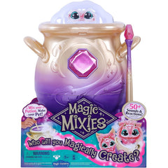 Magic Mixies Magical Misting Cauldron with Interactive 8 inch Pink Plush Toy and 50+ Sounds and Reactions Toys & Games Magic Mixies