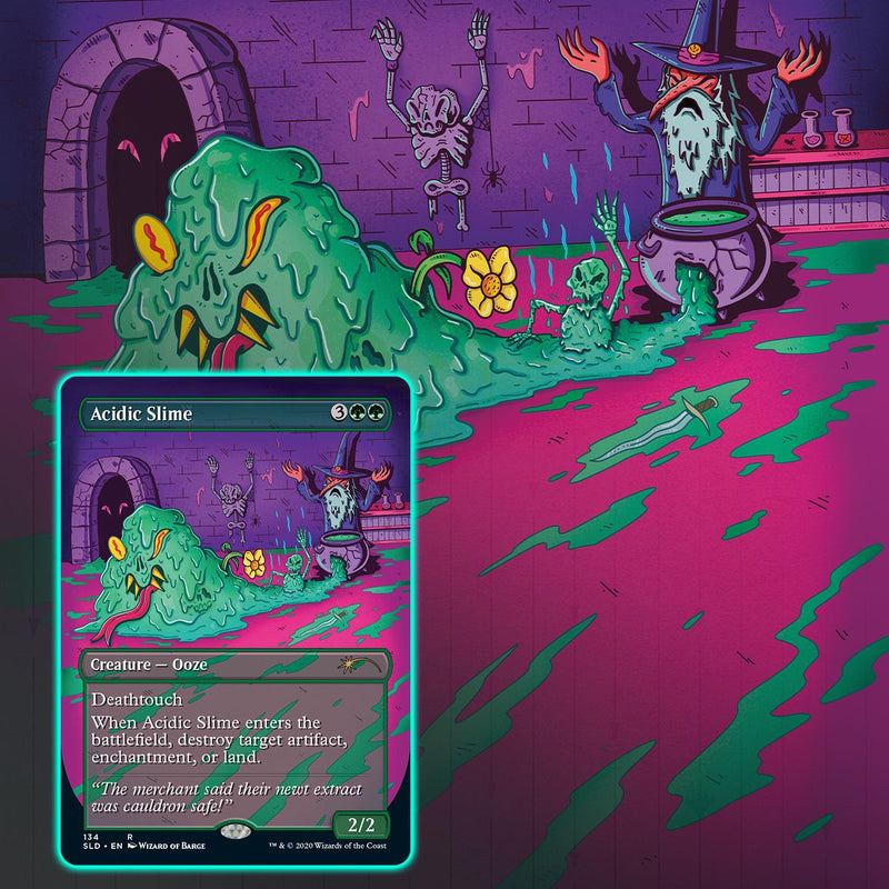 Magic: The Gathering TCG - Secret Lair Drop Series - Prime Slime Card Game Wizards of the Coast