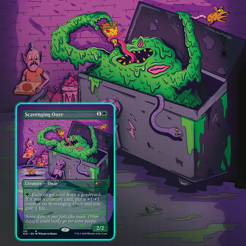 Magic: The Gathering TCG - Secret Lair Drop Series - Prime Slime Card Game Wizards of the Coast