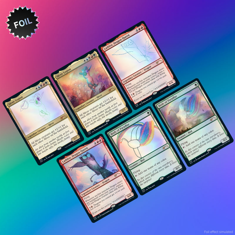 Magic: The Gathering TCG - Secret Lair Drop Series - Extra Life 2022 - Foil Edition Card Game Wizards of the Coast