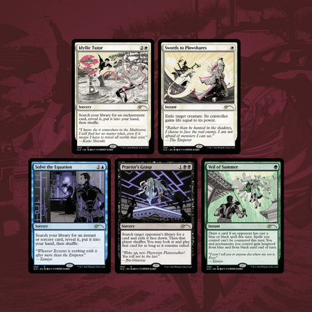 Magic: The Gathering TCG - Secret Lair Drop Series - Kamigawa: the Manga: the Cards Card Game Wizards of the Coast