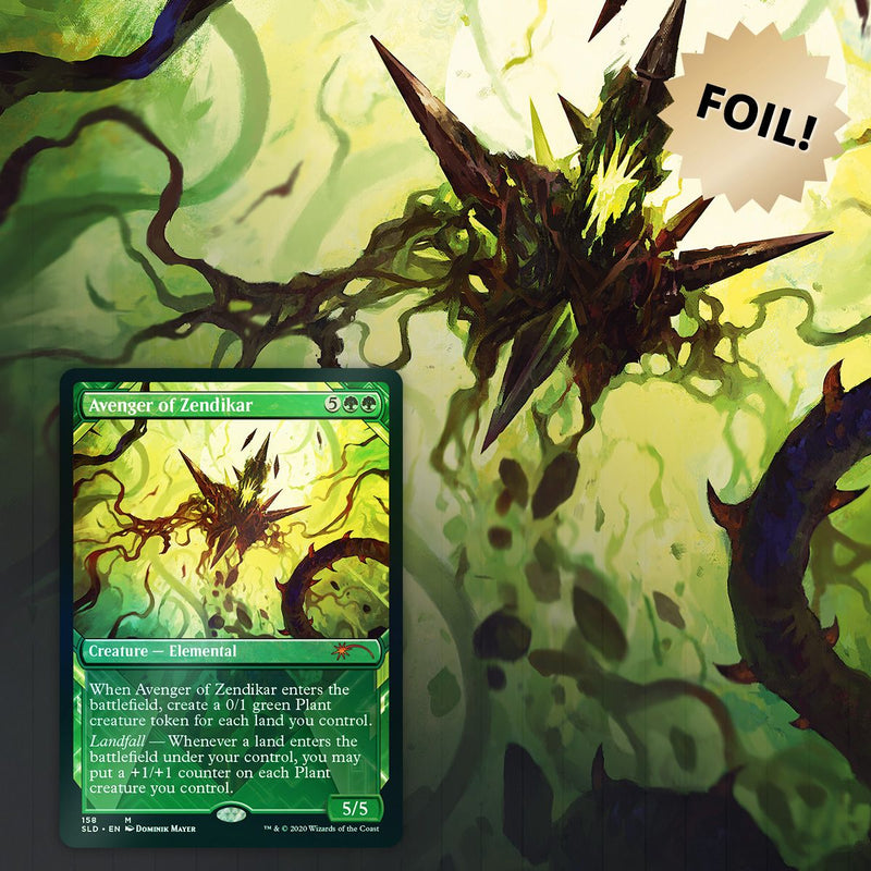 Magic: The Gathering TCG - Secret Lair Drop Series - Showcase: Zendikar Revisited - Foil Card Game Wizards of the Coast