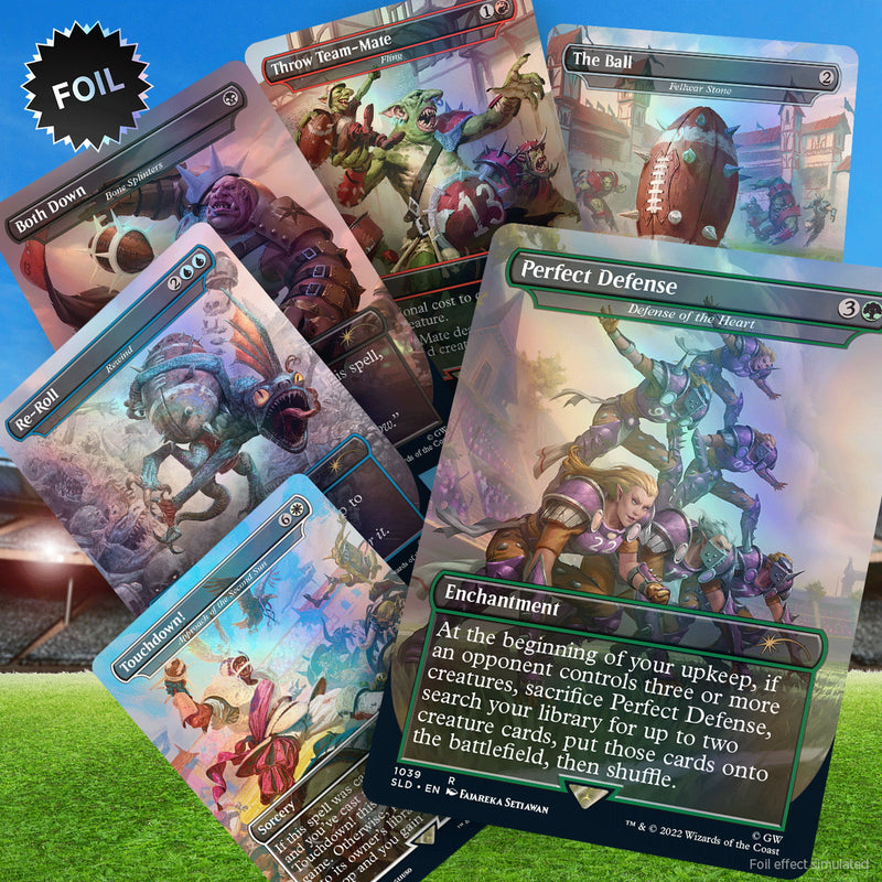 Magic: The Gathering TCG - Secret Lair x Blood Bowl - Foil Card Game Wizards of the Coast