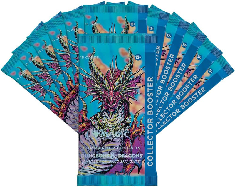 Magic: The Gathering Commander Legends: Battle for Baldur's Gate Collector Booster Box - 12 Packs Card Game Wizards of the Coast