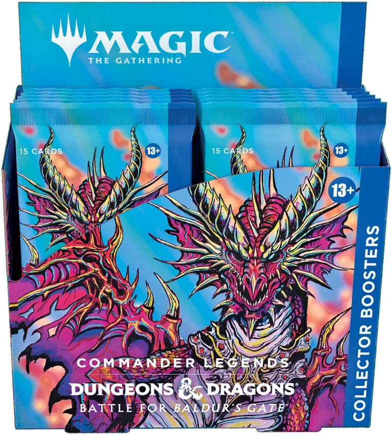 Magic: The Gathering Commander Legends: Battle for Baldur's Gate Collector Booster Box - 12 Packs Card Game Wizards of the Coast