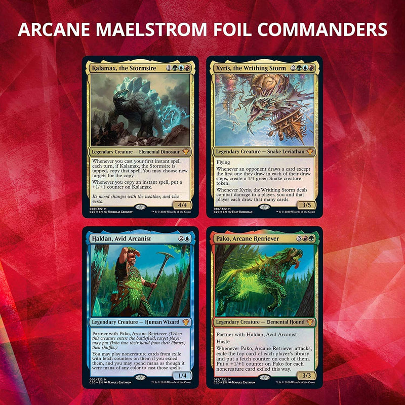 Magic: The Gathering TCG - Ikoria: Lair of Behemoths Commander Decks - All 5 Decks - 20 Foil Legendary Creatures Card Game Wizards of the Coast