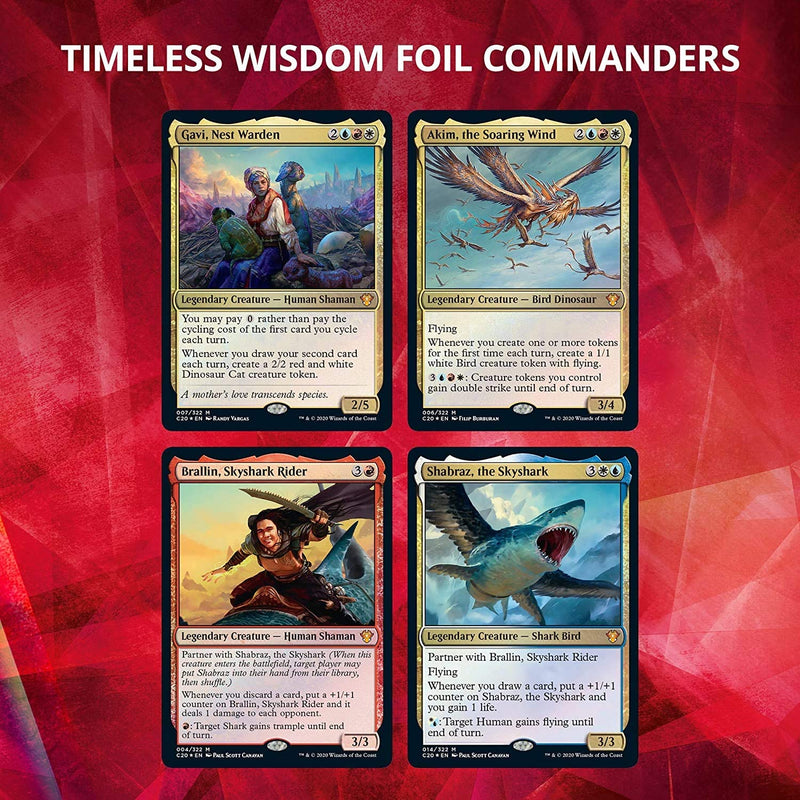 Magic: The Gathering TCG - Ikoria: Lair of Behemoths Commander Decks - All 5 Decks - 20 Foil Legendary Creatures Card Game Wizards of the Coast
