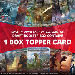 Magic: The Gathering TCG - Ikoria: Lair of Behemoths Draft Booster Box - 36 Packs Card Game Wizards of the Coast