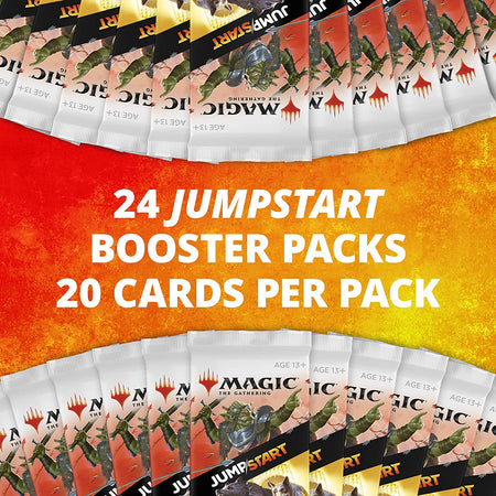 Magic: The Gathering TCG - Jumpstart Booster Box - 24 Packs Card Game Wizards of the Coast