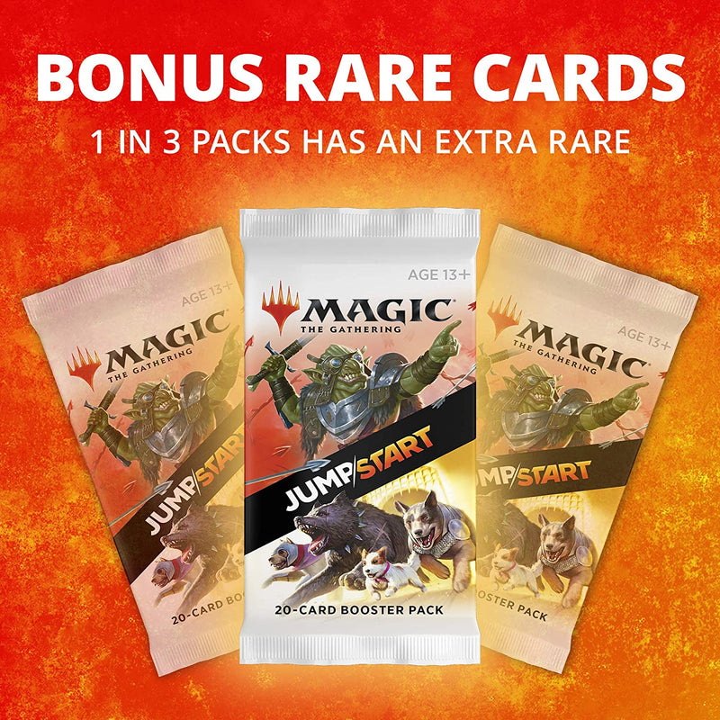 Magic: The Gathering TCG - Jumpstart Booster Box - 24 Packs Card Game Wizards of the Coast