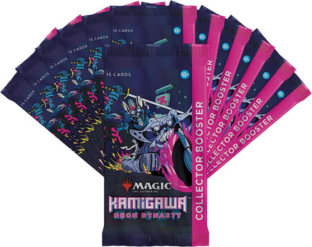 Magic: The Gathering TCG - Kamigawa: Neon Dynasty Collector Booster Box - 12 Packs Card Game Wizards of the Coast