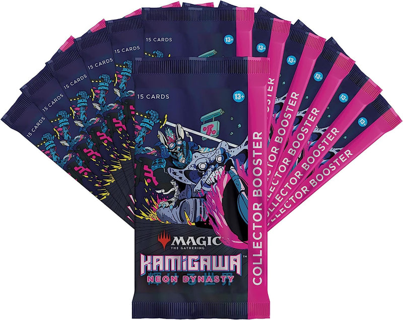 Magic: The Gathering TCG - Kamigawa: Neon Dynasty Collector Booster Box - 12 Packs Card Game Wizards of the Coast