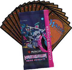 Magic: The Gathering TCG - Kamigawa: Neon Dynasty Collector Booster Box - 12 Packs Card Game Wizards of the Coast