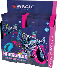 Magic: The Gathering TCG - Kamigawa: Neon Dynasty Collector Booster Box - 12 Packs Card Game Wizards of the Coast