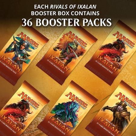 Magic: The Gathering TCG - Rivals of Ixalan Booster Box - 36 Packs Card Game Wizards of the Coast