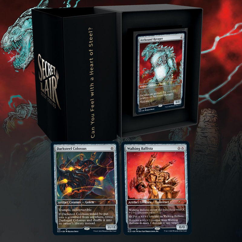 Magic: The Gathering TCG - Secret Lair Drop Series - Can You Feel With A Heart of Steel? Card Game Wizards of the Coast