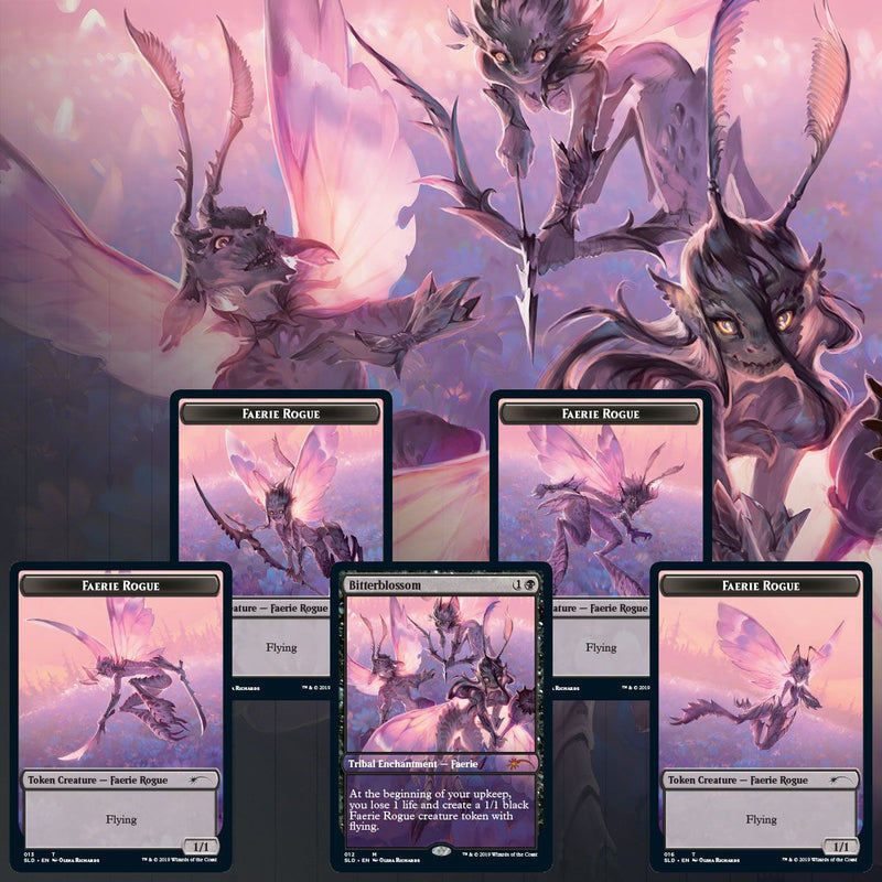 Magic: The Gathering TCG - Secret Lair Drop Series - Bitterblossom Dreams Card Game Wizards of the Coast