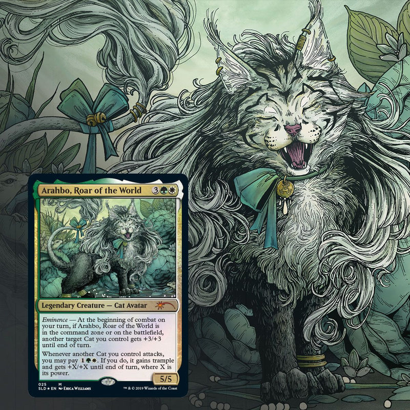 Magic: The Gathering TCG - Secret Lair Drop Series - OMG Kitties! Card Game Wizards of the Coast