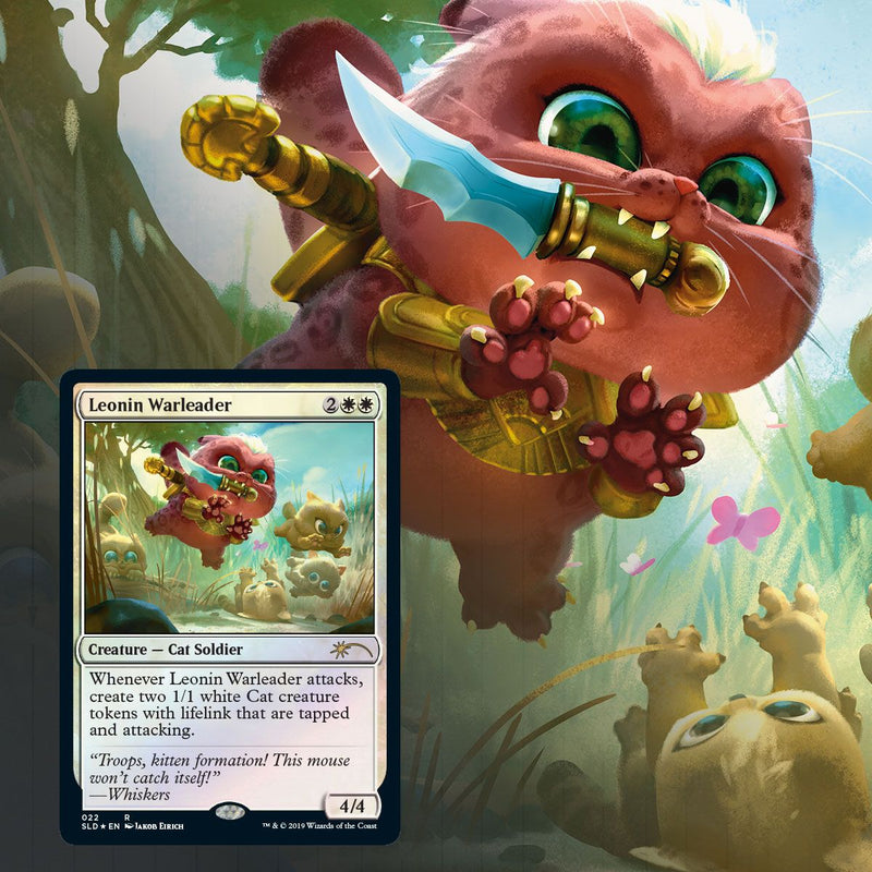 Magic: The Gathering TCG - Secret Lair Drop Series - OMG Kitties! Card Game Wizards of the Coast
