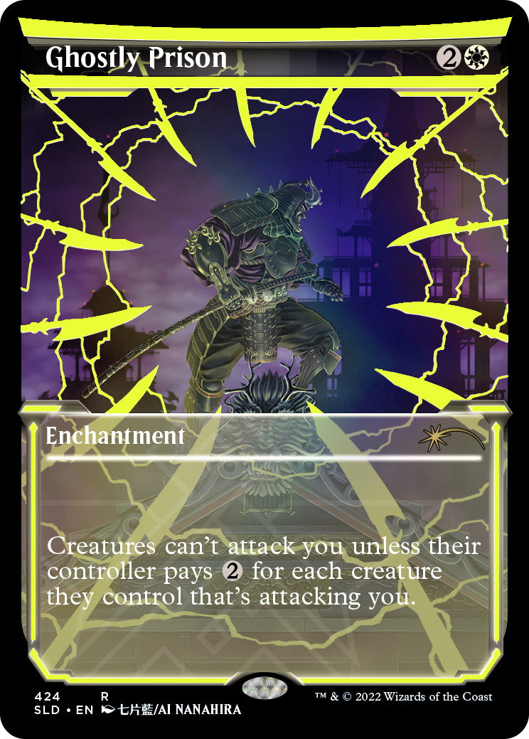 Magic: The Gathering TCG - Secret Lair Drop Series - Showcase: Neon Dynasty - Neon Ink Foil Card Game Wizards of the Coast