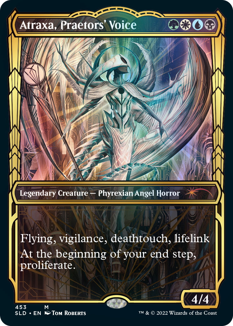 Magic: The Gathering TCG - Secret Lair Drop Series - Showcase: Streets of New Capenna - Gilded Foil Card Game Wizards of the Coast