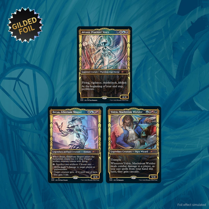 Magic: The Gathering TCG - Secret Lair Drop Series - Showcase: Streets of New Capenna - Gilded Foil Card Game Wizards of the Coast