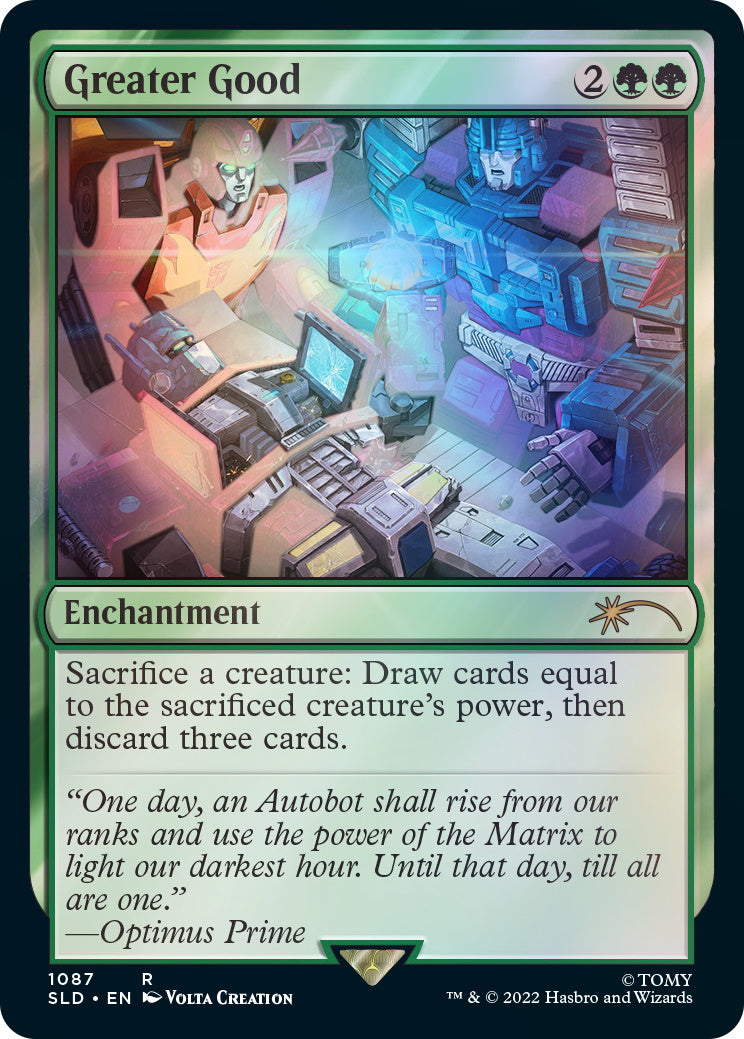 Magic: The Gathering TCG - Secret Lair Drop Series - Transformers: Roll Out or Rise Up - Foil Edition Card Game Wizards of the Coast