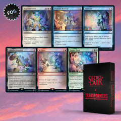 Magic: The Gathering TCG - Secret Lair Drop Series - Transformers: Roll Out or Rise Up - Foil Edition Card Game Wizards of the Coast