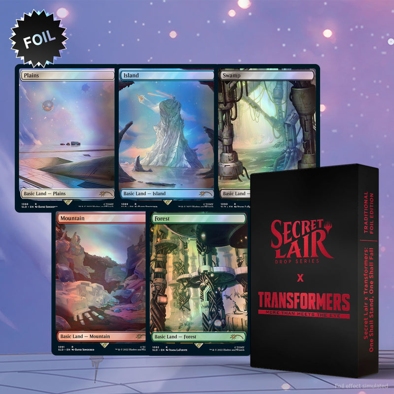 Magic: The Gathering TCG - Secret Lair Drop Series - Transformers: One Shall Stand, One Shall Fall - Foil Edition Card Game Wizards of the Coast