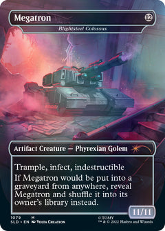 Magic: The Gathering TCG - Secret Lair Drop Series - Transformers: Optimus Prime vs. Megatron - Foil Edition Card Game Wizards of the Coast
