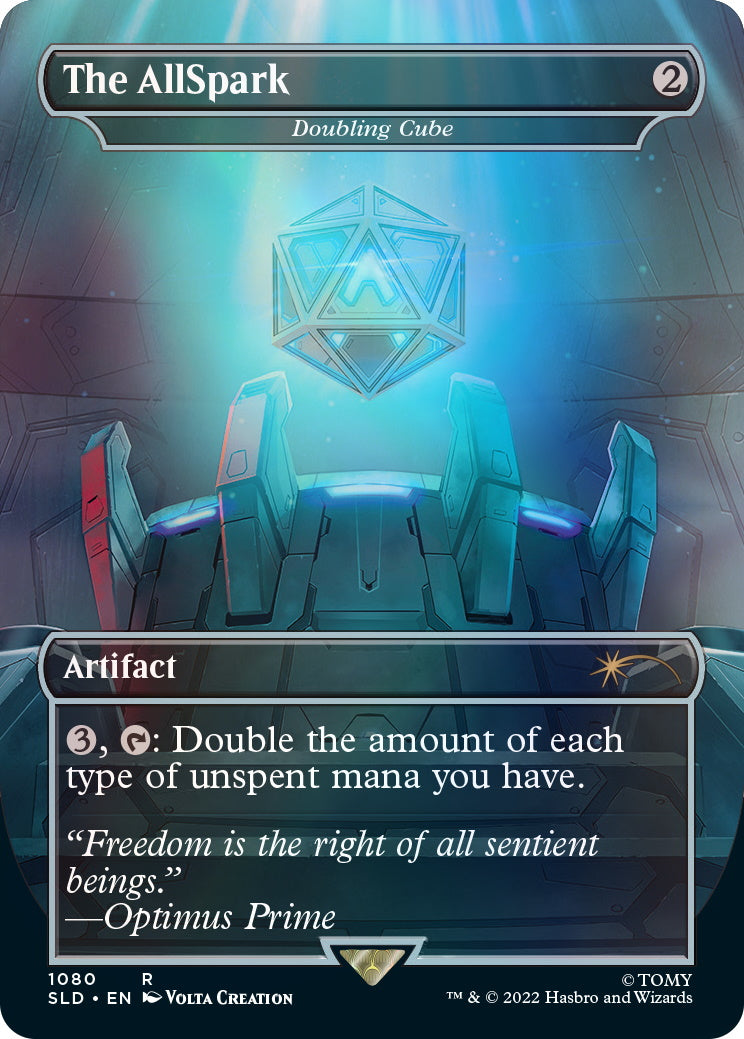 Magic: The Gathering TCG - Secret Lair Drop Series - Transformers: Optimus Prime vs. Megatron - Foil Edition Card Game Wizards of the Coast