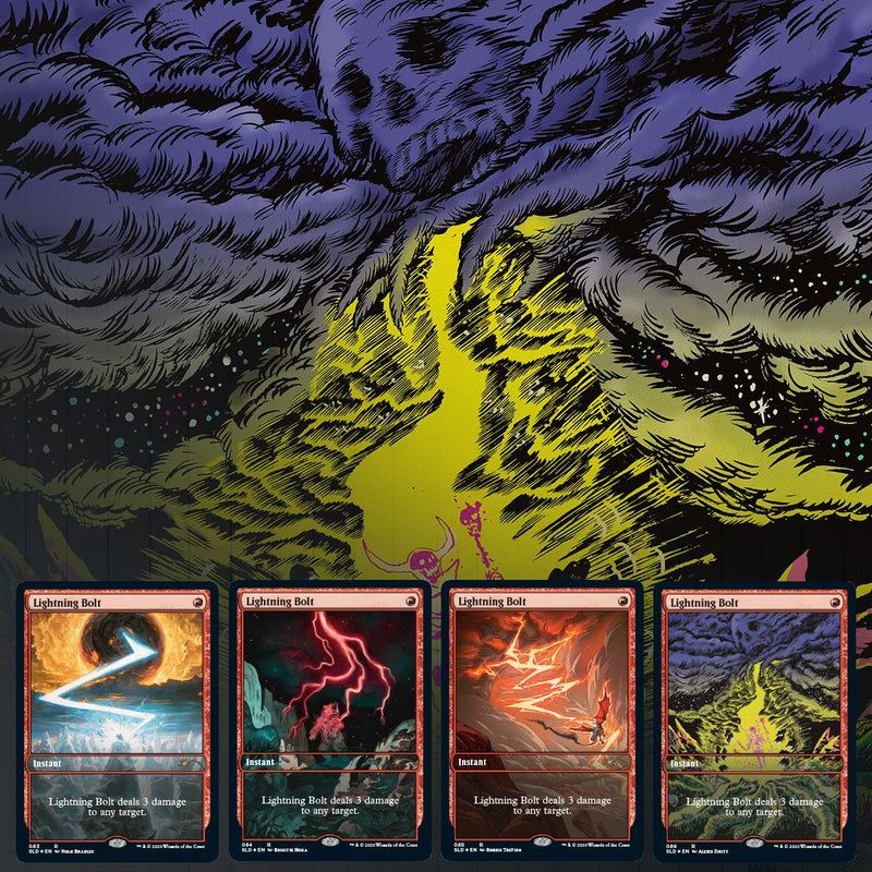Magic: The Gathering TCG - Secret Lair Drop Series - Mountain, Go Card Game Wizards of the Coast