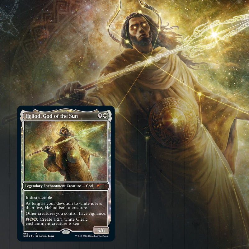 Magic: The Gathering TCG - Secret Lair Drop Series - Theros Stargazing: Volume I - Heliod Card Game Wizards of the Coast