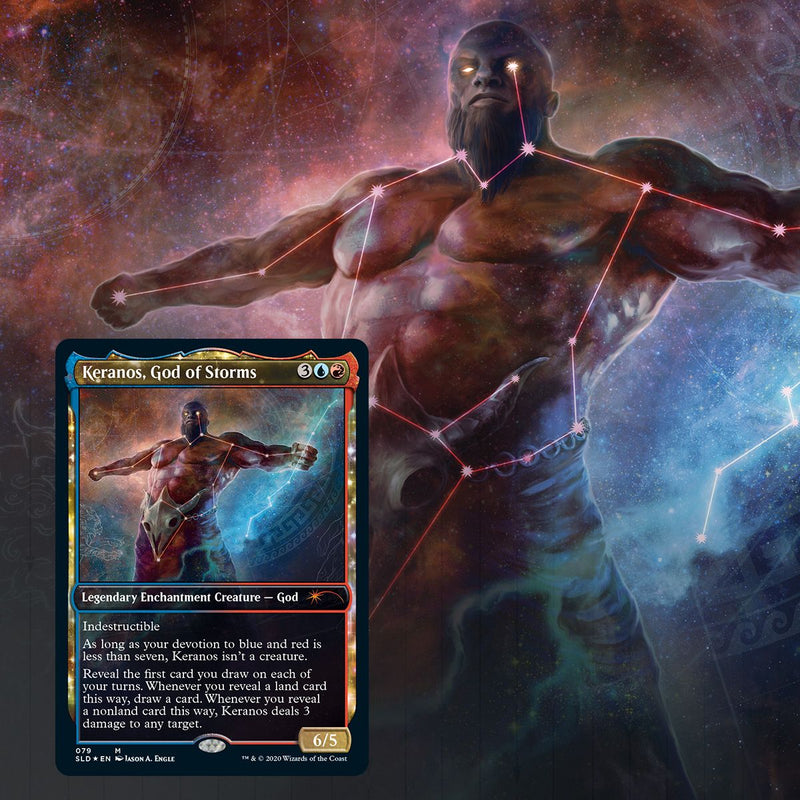 Magic: The Gathering TCG - Secret Lair Drop Series - Theros Stargazing: Volume IV - Purphoros Card Game Wizards of the Coast