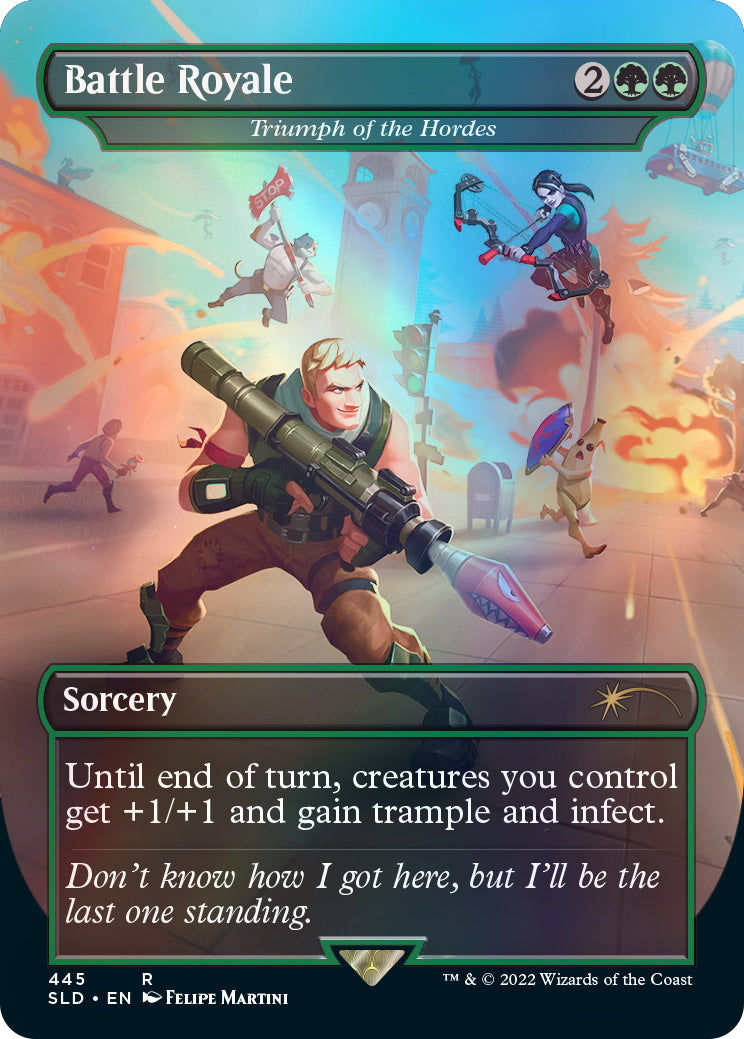 Magic: The Gathering TCG - Secret Lair x Fortnite - Foil Edition Card Game Wizards of the Coast