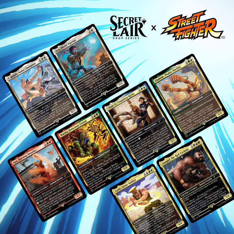 Magic: The Gathering TCG - Secret Lair x Street Fighter Card Game Wizards of the Coast