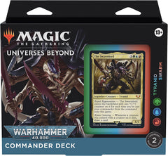 Magic: The Gathering MTG TCG - Universes Beyond: Warhammer 40,000 Commander Complete Deck Bundle Card Game Wizards of the Coast