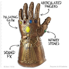 Marvel Avengers: Legends Series - Electronic Infinity Gauntlet Toys & Games Hasbro
