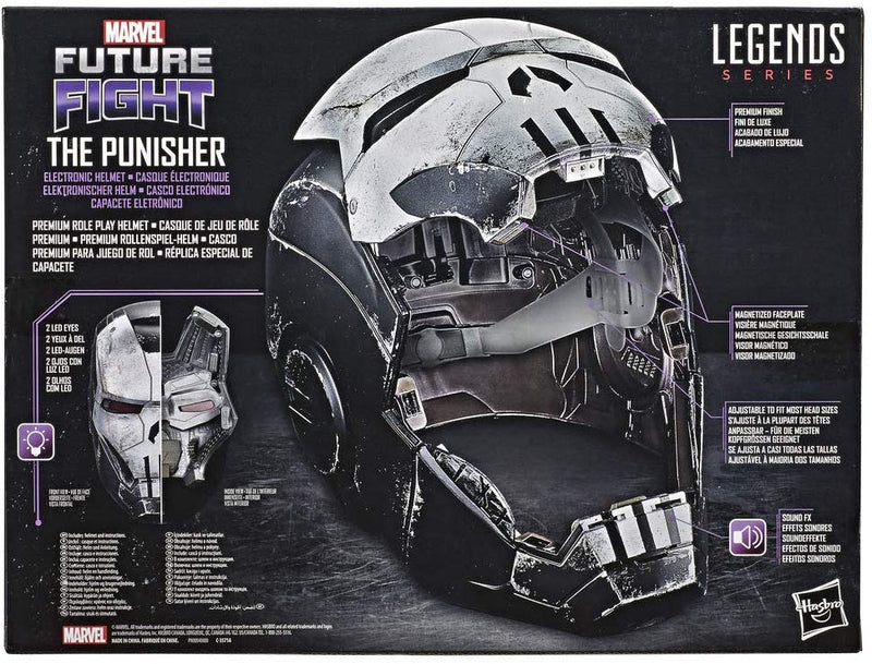 Marvel Future Fight Gamerverse: Legends Series - Electronic The Punisher War Machine Helmet Toys & Games Marvel
