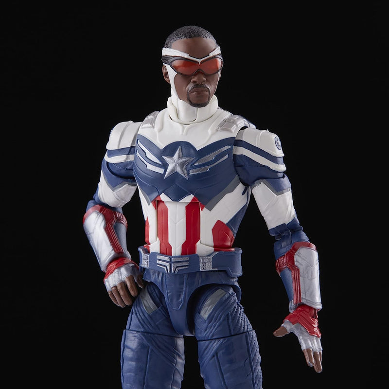 Marvel Legends Series: Captain America 2-Pack Steve Rogers Sam Wilson MCU 6-Inch Figures Toys & Games Hasbro