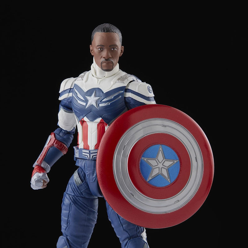 Marvel Legends Series: Captain America 2-Pack Steve Rogers Sam Wilson MCU 6-Inch Figures Toys & Games Hasbro