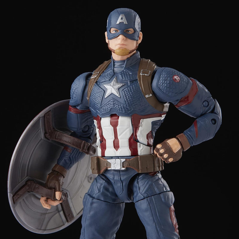 Marvel Legends Series: Captain America 2-Pack Steve Rogers Sam Wilson MCU 6-Inch Figures Toys & Games Hasbro