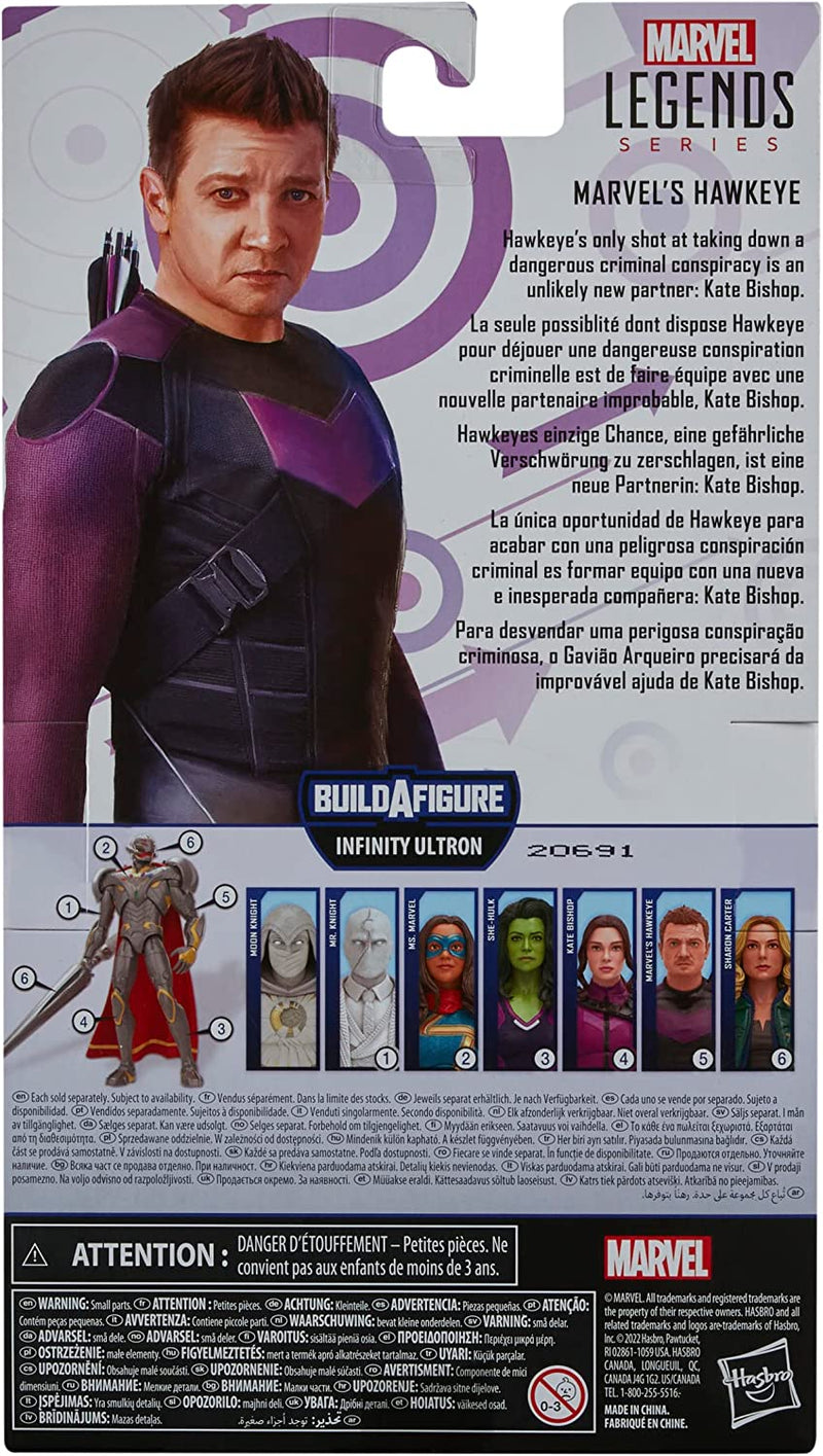 Marvel Legends Series: MCU Disney Plus Marvel’s Hawkeye 6-Inch Action Figure Toys & Games Hasbro