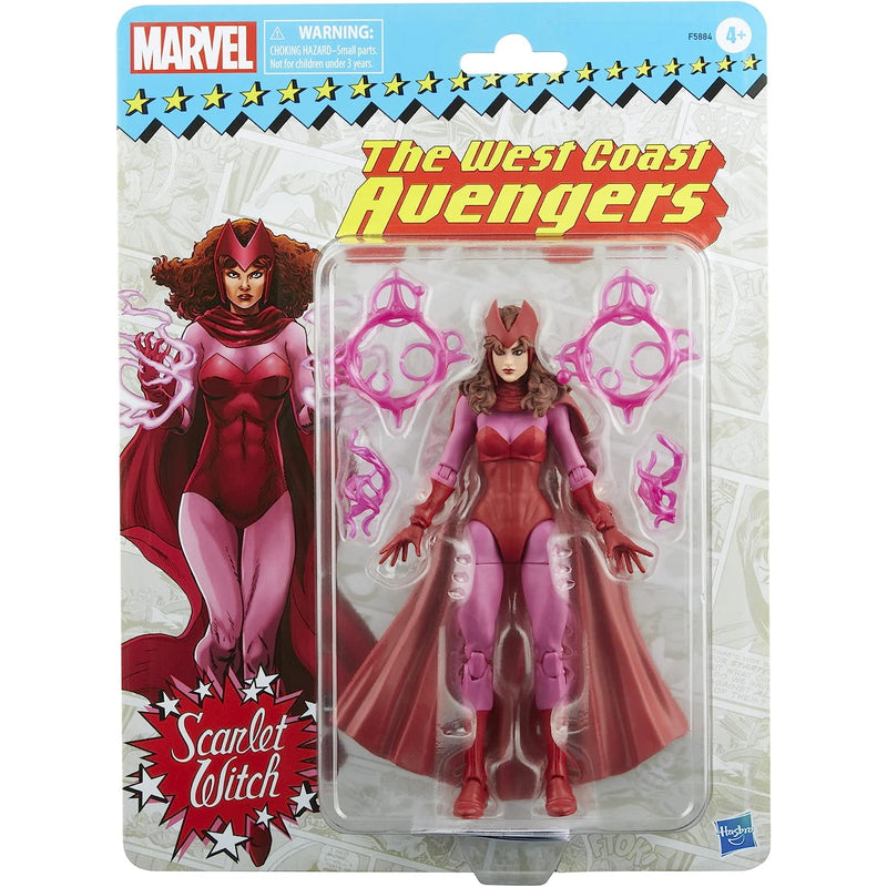 Marvel Legends Series: Scarlet Witch 6-inch Retro Action Figure Toys & Games Hasbro