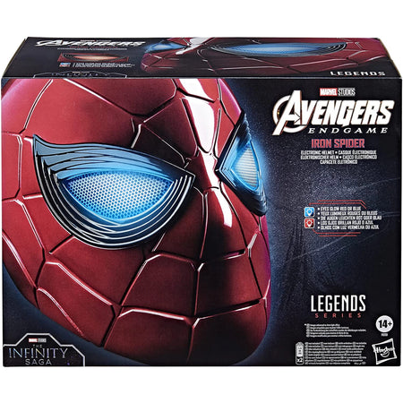 Marvel Legends Series: Spider-Man Iron Spider Electronic Helmet Toys & Games Marvel